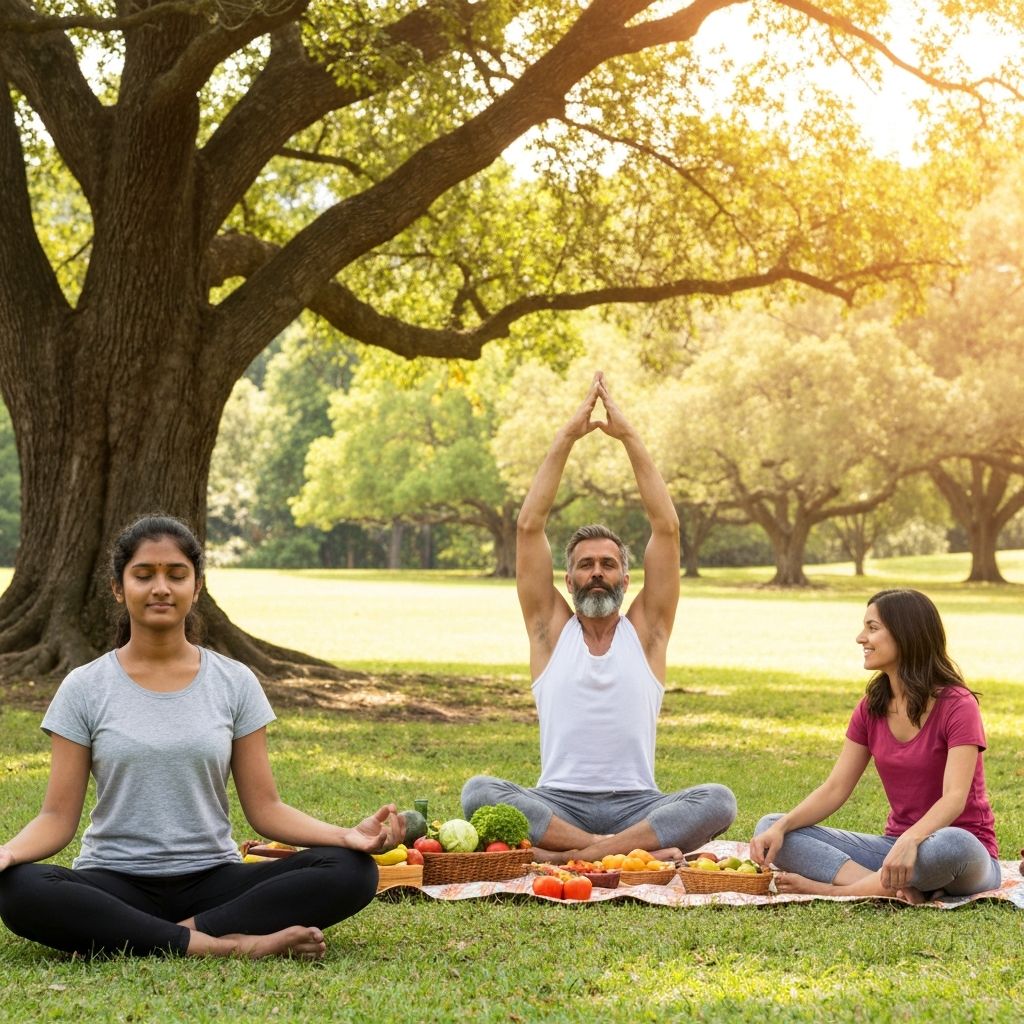 Wellness and healthy lifestyle